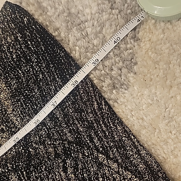 👗London Times NWT Gold & Black V Neck Faux-Wrap Long Sleeve Dress 8P (Petite)💥 - Picture 12 of 15